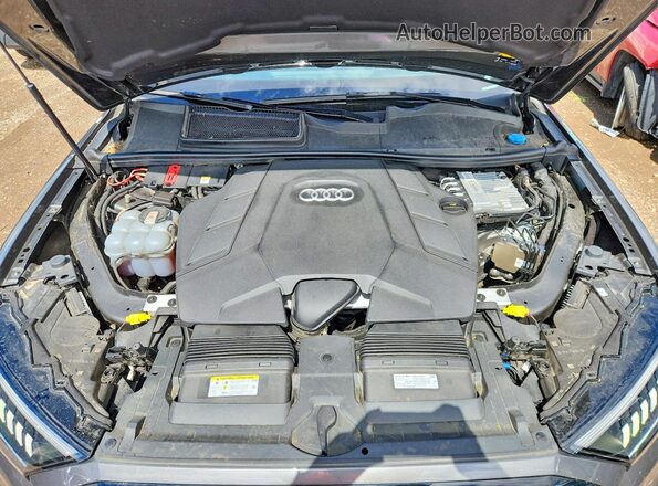 WA1VXAF79MD020381 2021 AUDI Q7 Gray Vista interior trasera