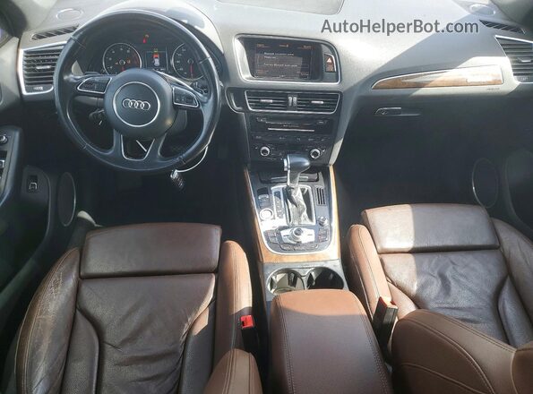 WA1W7AFP6HA017143 2017 AUDI Q5 White Widok deski rozdzielczej