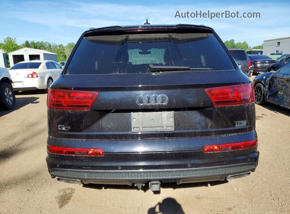 WA1WAAF76JD034966 2018 AUDI Q7 Black Rear view