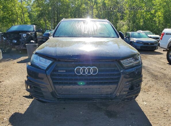WA1WAAF76JD034966 2018 AUDI Q7 Black Front view