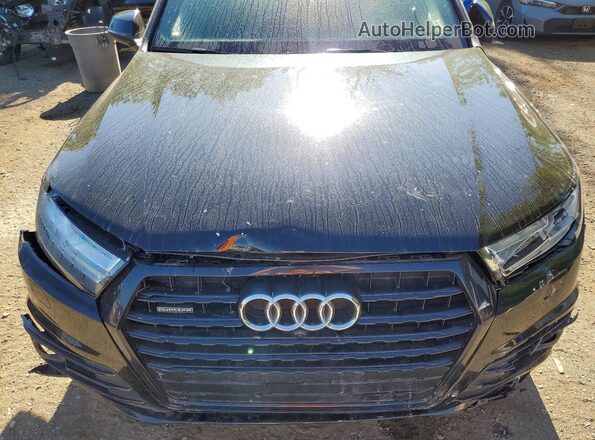 WA1WAAF76JD034966 2018 AUDI Q7 Black Engine compartment view