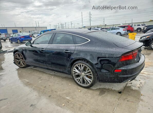WAU22AFC3HN101989 2017 AUDI A7 Black Trasero izquierdo