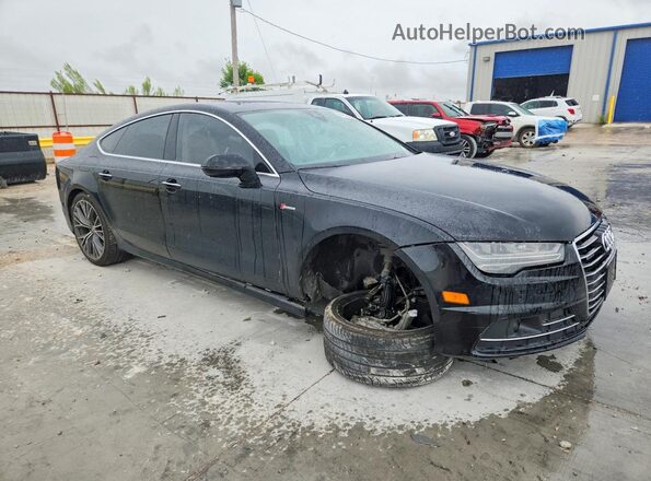 WAU22AFC3HN101989 2017 AUDI A7 Black Delantero derecho