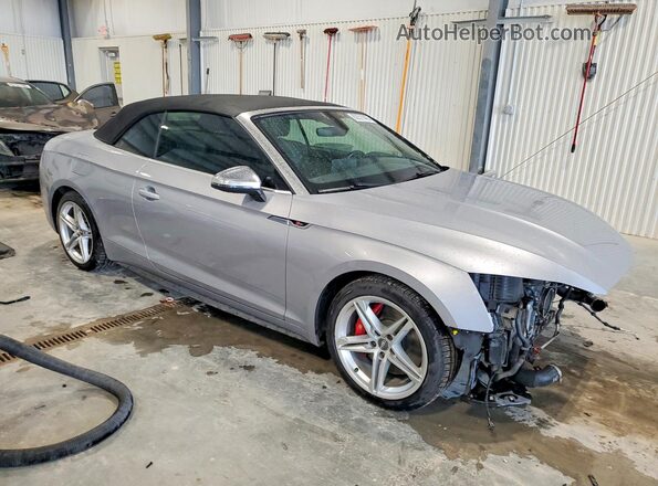WAU24GF55JN005303 2018 AUDI S5 Silver Przód prawy