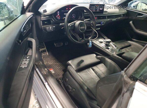 WAU24GF55JN005303 2018 AUDI S5 Silver Widok deski rozdzielczej