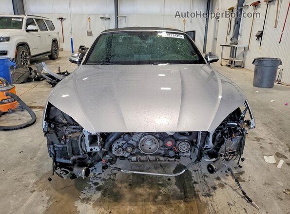 WAU24GF55JN005303 2018 AUDI S5 Silver Widok z przodu