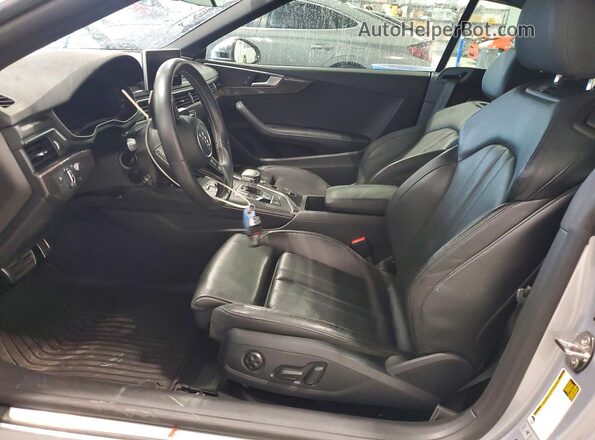 WAU24GF55JN005303 2018 AUDI S5 Silver Widok wnętrza z przodu