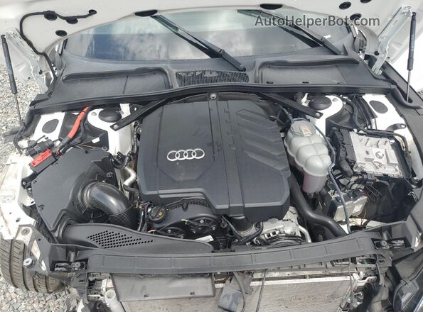 WAU2AGF50NN008155 2022 AUDI A5 White Вид задньої частини салону