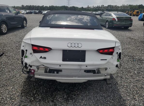 WAU2AGF50NN008155 2022 AUDI A5 White Вид ззаду