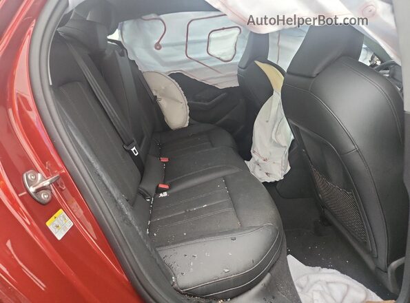 WAU2BCFU1SN058359 2025 AUDI A5 Red Հետևի նստատեղերի տեսք