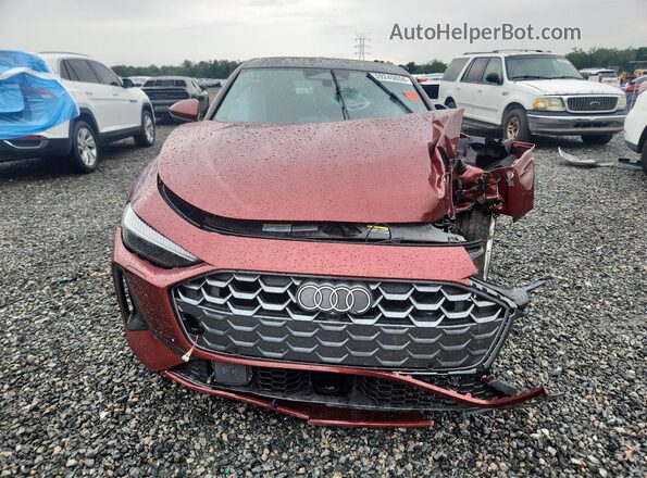 WAU2BCFU1SN058359 2025 AUDI A5 Red Դիմացի տեսք