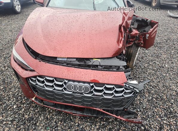 WAU2BCFU1SN058359 2025 AUDI A5 Red Սալոնի հետևի տեսք