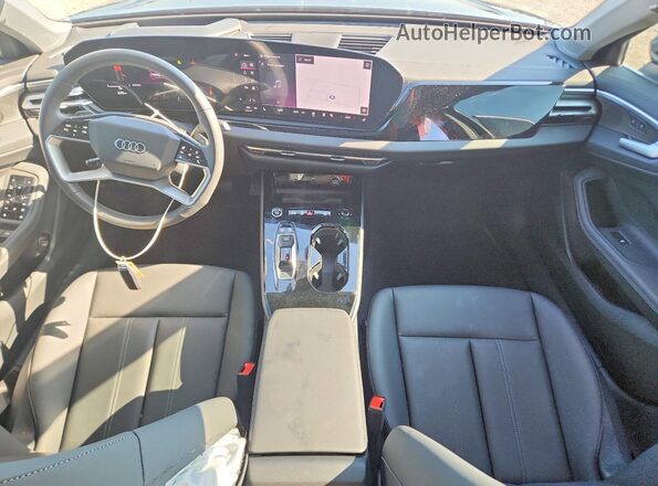 WAU2BCFU9SN073904 2025 AUDI A5 Black Առջևի վահանակի տեսք