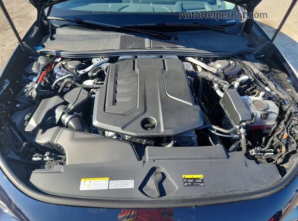 WAU2BCFU9SN073904 2025 AUDI A5 Black Սալոնի հետևի տեսք