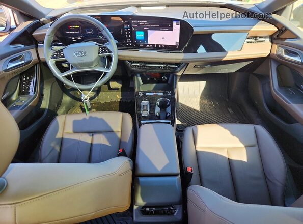 WAU2DAGH6SA024750 2025 AUDI A6 Black Dashboard view