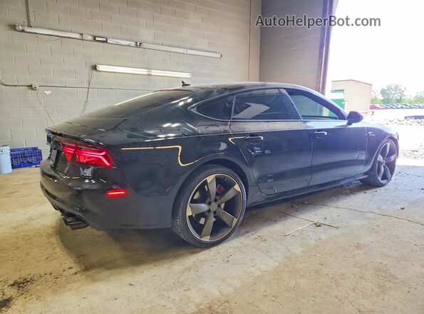 WAU2FAFCXHN117952 2017 AUDI S7 Black Tył prawy