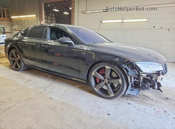 WAU2FAFCXHN117952 2017 AUDI S7 Black Przód prawy