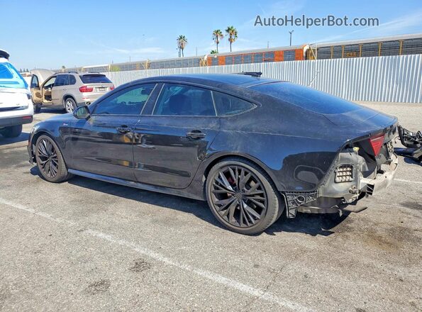 WAU2GAFC1GN004855 2016 AUDI A7 Black Trasero izquierdo