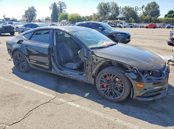 WAU2GAFC1GN004855 2016 AUDI A7 Black Delantero derecho