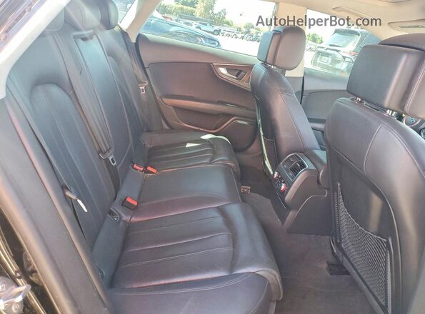 WAU2GAFC1GN004855 2016 AUDI A7 Black Vista de los asientos traseros