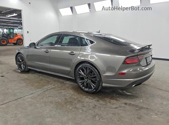 WAU2GAFC5GN034330 2016 AUDI A7 Brown Задня ліва чверть