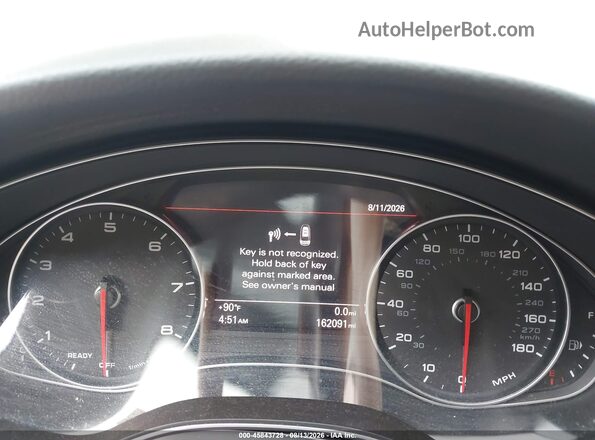 WAU2GAFC6GN001014 2016 AUDI A7 Gray Widok tylnych siedzeń