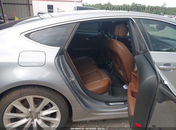 WAU2GAFC6GN001014 2016 AUDI A7 Gray Widok naklejki z numerem VIN
