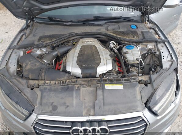 WAU2GAFC6GN001014 2016 AUDI A7 Gray Widok z tyłu