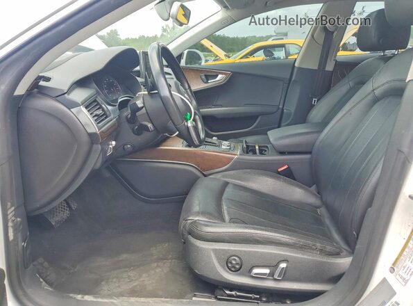 WAU2GAFC6GN003670 2016 AUDI A7 White წინა სალონის ხედი