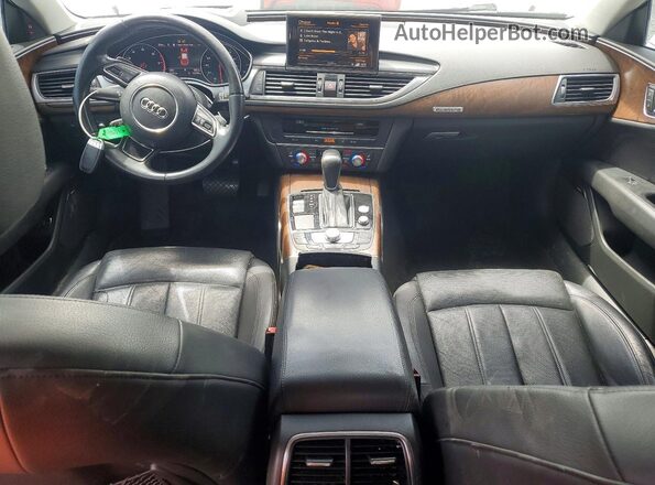 WAU2GAFC6GN003670 2016 AUDI A7 White წინა პანელის ხედი
