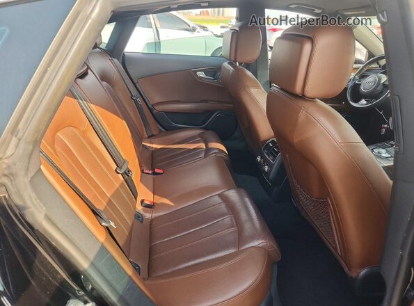 WAU2GAFCXGN000822 2016 AUDI A7 Black Rear seats view