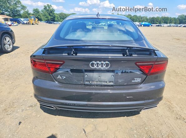 WAU2MAFC7GN022317 2016 AUDI A7 Purple Вид ззаду