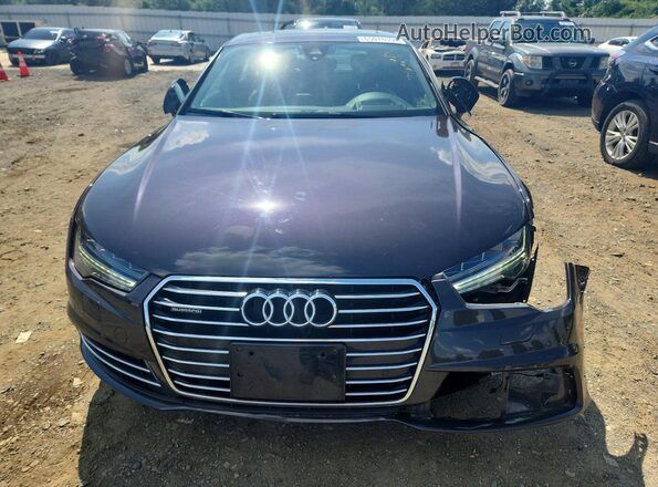 WAU2MAFC7GN022317 2016 AUDI A7 Purple Вид спереду