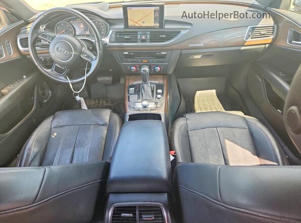WAU2MAFC7GN022317 2016 AUDI A7 Purple Вид панелі приладів