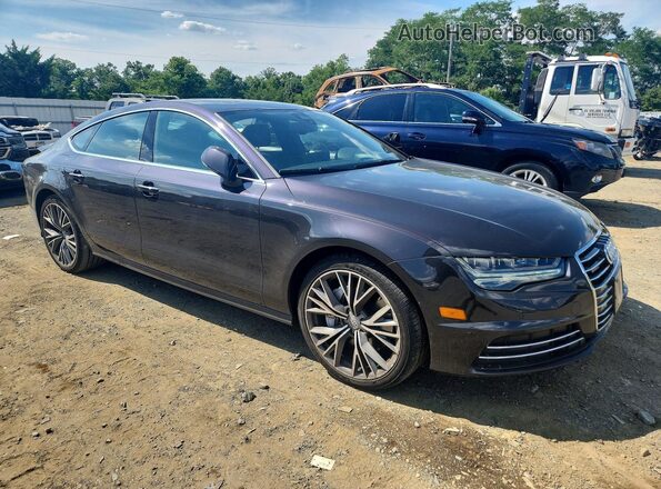 WAU2MAFC7GN022317 2016 AUDI A7 Purple Передня права чверть