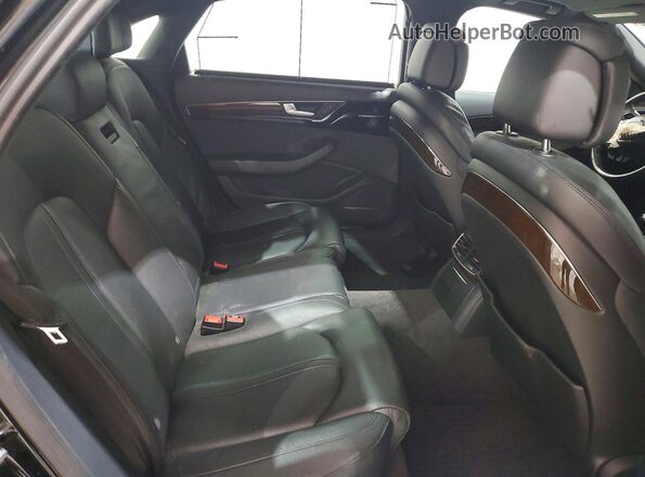 WAU34AFD5GN014438 2016 AUDI A8 Черный Вид задних сидений