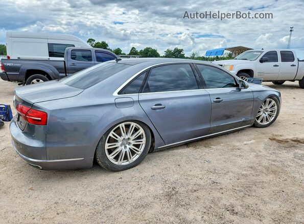 WAU34AFD6GN002394 2016 AUDI A8 Gray უკანა მარჯვენა