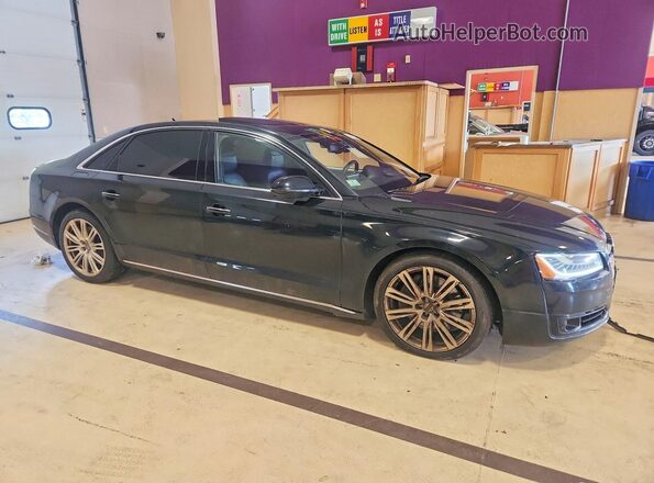 WAU34AFD7GN018183 2016 AUDI A8 Black Front right