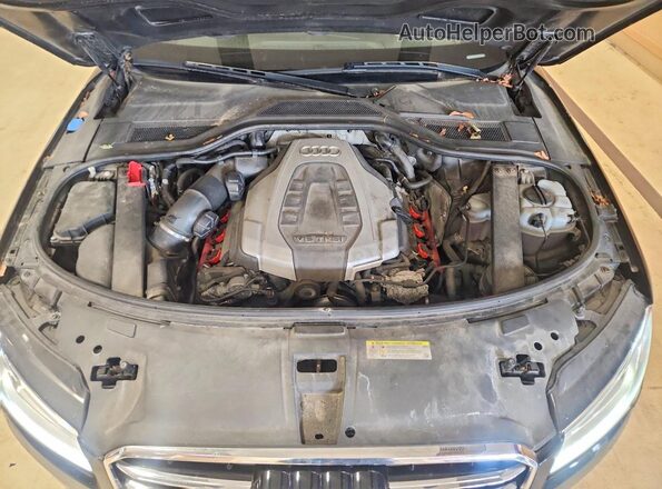 WAU34AFD7GN018183 2016 AUDI A8 Black Rear interior view