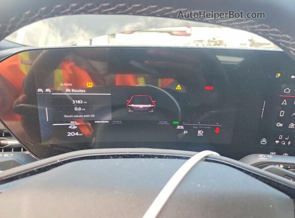 WAU3EAGH0SA020968 2025 AUDI S6 Black Սարքավորումների վահանակի տեսք
