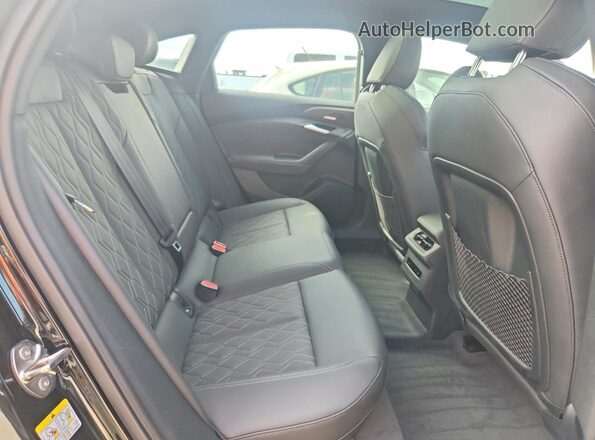 WAU3EAGH0SA020968 2025 AUDI S6 Black Հետևի նստատեղերի տեսք