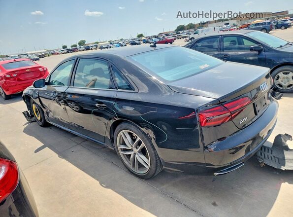 WAU43AFD1HN002215 2017 AUDI A8 Black Rear left
