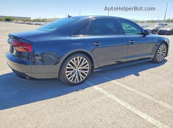 WAU43AFD2HN005091 2017 AUDI A8 Blue Tył prawy