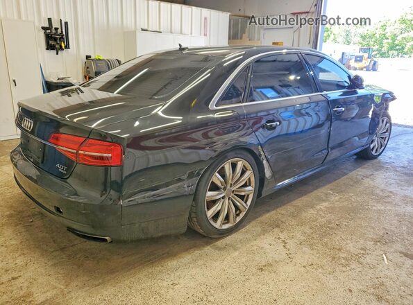WAU43AFD4HN004282 2017 AUDI A8 Black Հետևի աջ