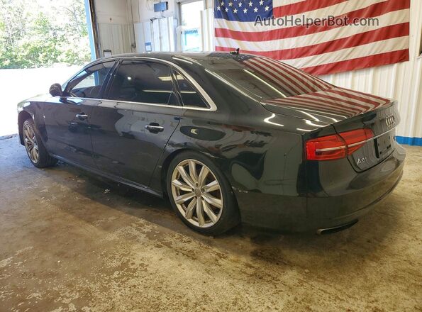 WAU43AFD4HN004282 2017 AUDI A8 Black Հետևի ձախ