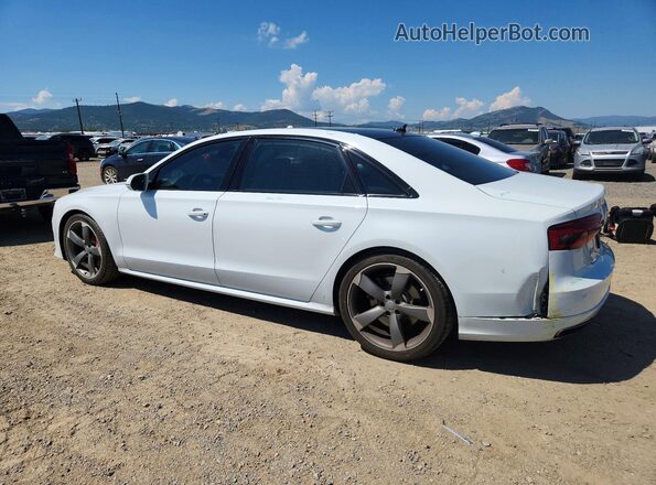 WAU43AFD7HN007323 2017 AUDI A8 White Հետևի ձախ