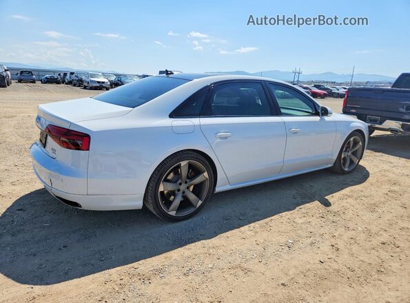 WAU43AFD7HN007323 2017 AUDI A8 White Հետևի աջ