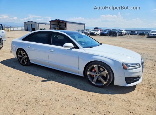 WAU43AFD7HN007323 2017 AUDI A8 White Առջևի աջ