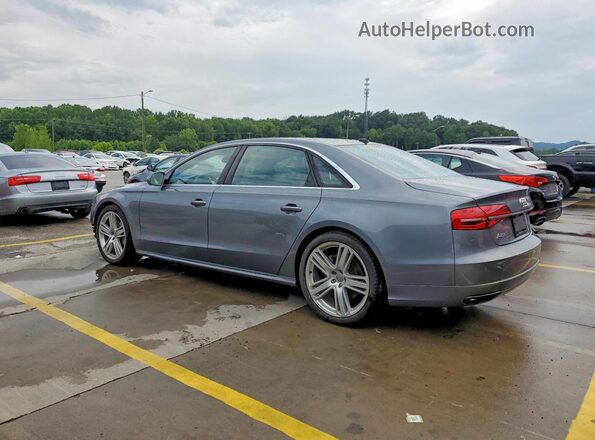 WAU43AFDXGN010926 2016 AUDI A8 Серый Задняя левая четверть