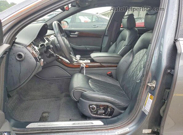WAU43AFDXGN010926 2016 AUDI A8 Серый Вид салона спереди